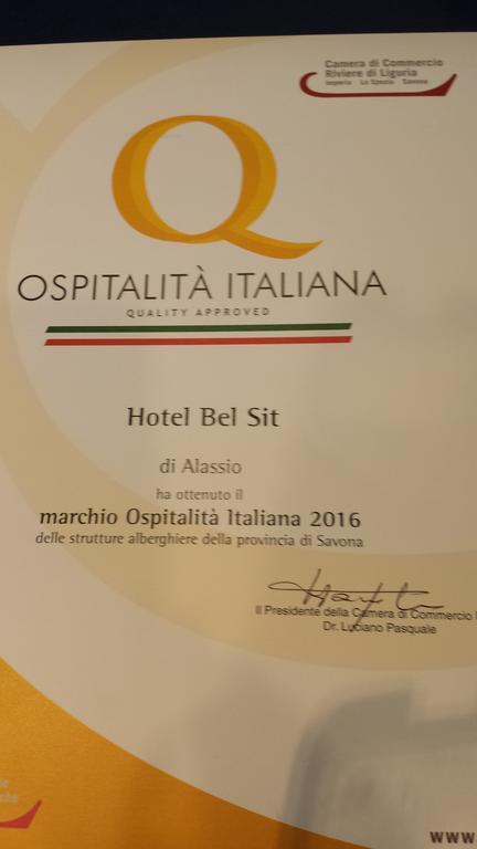 Hotel Bel Sit アラッシオ エクステリア 写真